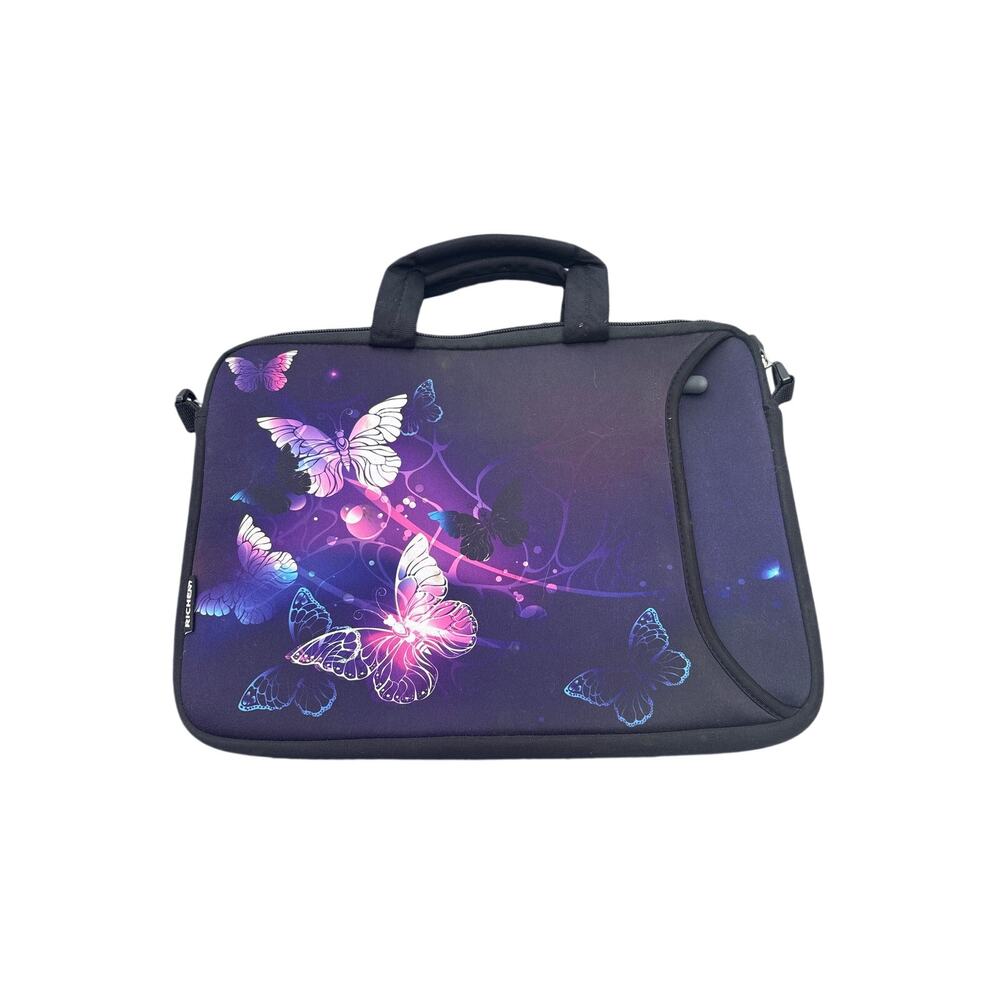 Butterfly neoprene notebook, computer/ipad carrier